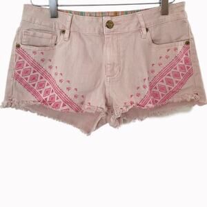 Roxy Pink Cutoffs Shorts Sz 11